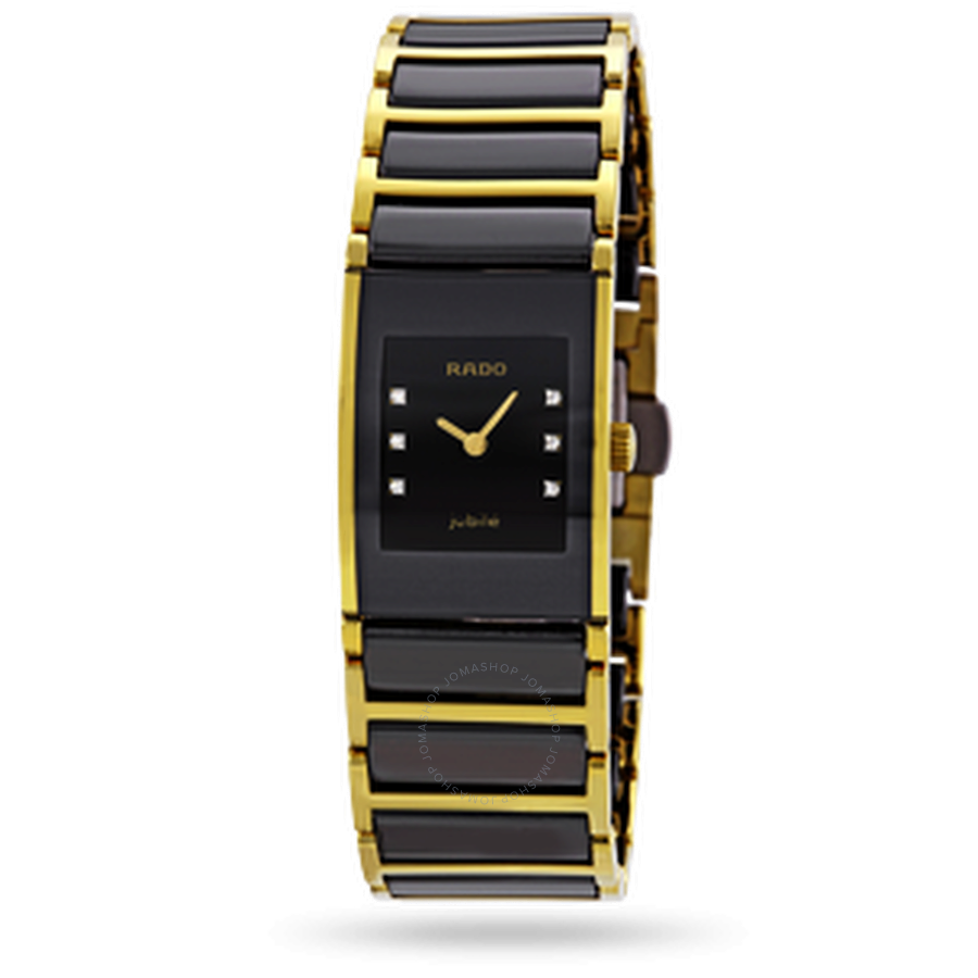 Rado Integral Jubile Twotone Ceramic Ladies Watch R20789752 Integral