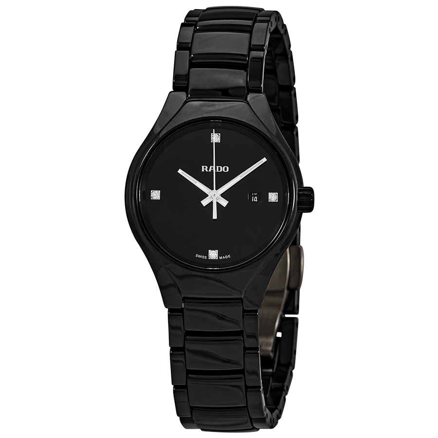 Rado True Black Diamond Dial Ladies Watch R27059722