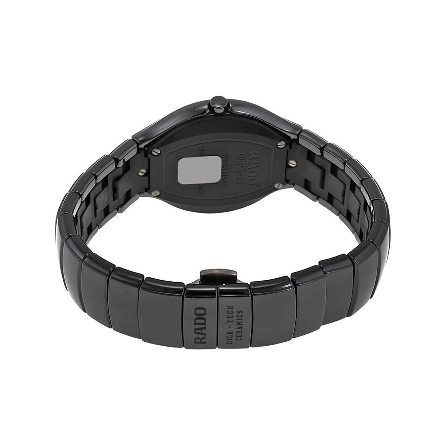 Rado True Black Pure Jubile Diamond Ceramic Men's Watch R27653722 True Rado Watches