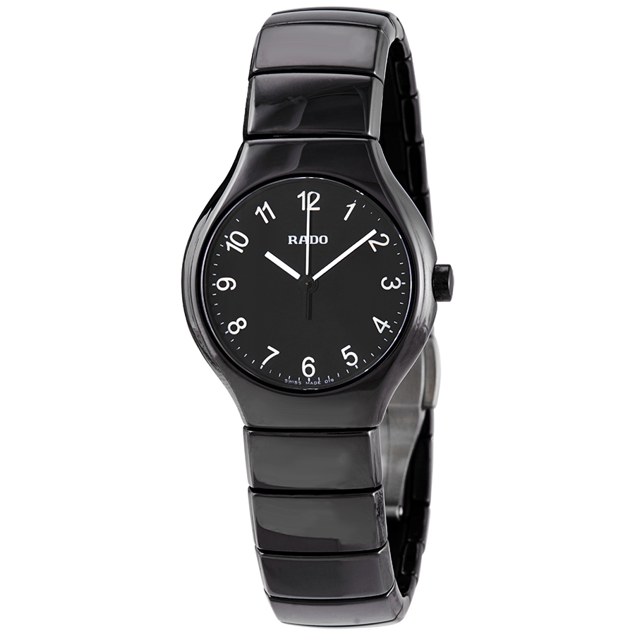 Rado True Quartz Black Dial Ladies Watch R27655192