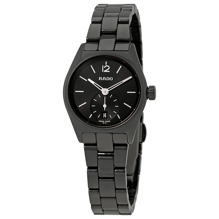 Rado True Specchio Black Dial Ladies Watch R27084152