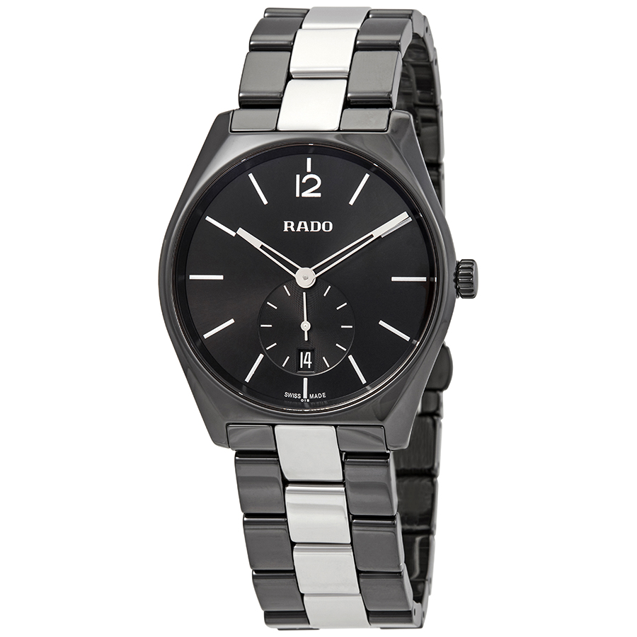 Rado True Specchio Black Dial Men's Watch R27081157