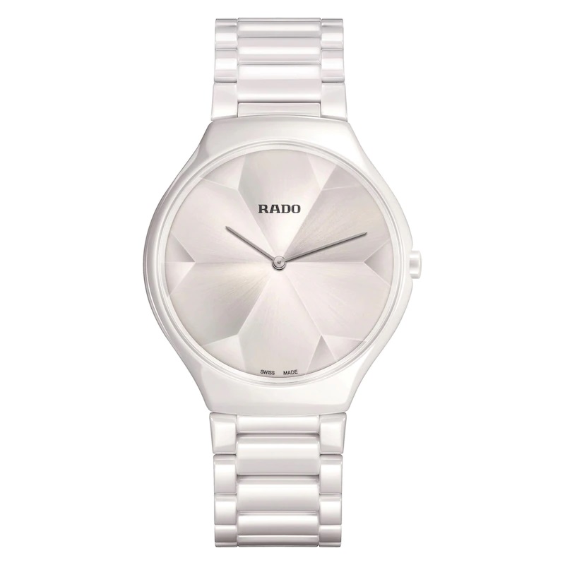 Rado True Thinline Quartz White Dial Ladies Watch R27007032