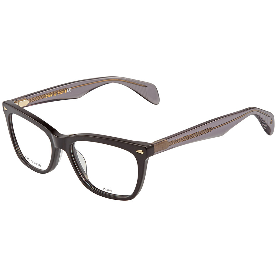 Rag And Bone Clear Demo Lens Square Eyeglasses RNB3001 08A 52 ...