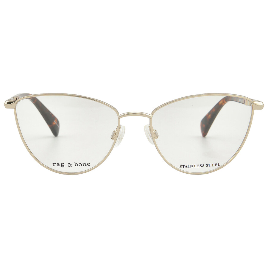 Rag & Bone Rag And Bone Demo Cat Eye Ladies Eyeglasses Rnb3063/g 0j5g 52