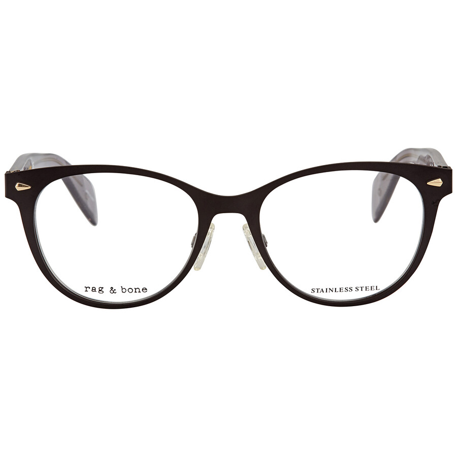 Rag And Bone Demo Oval Ladies Eyeglasses RNB 3002 003 50 716736054667 ...