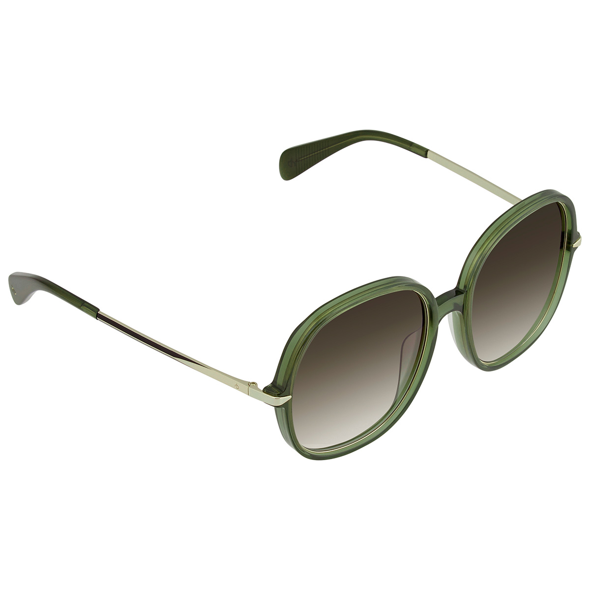 Rag And Bone Green Gradient Ladies Sunglasses RNB1031/G/S  display picture 1