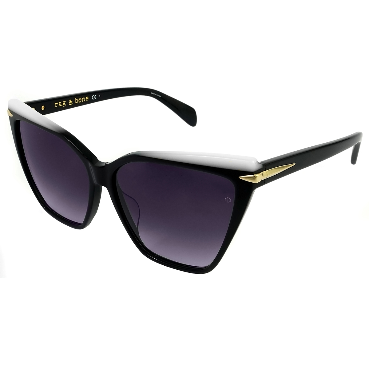 Rag And Bone Grey Gradient Cat Eye Sunglasses RNB1027/S 807 