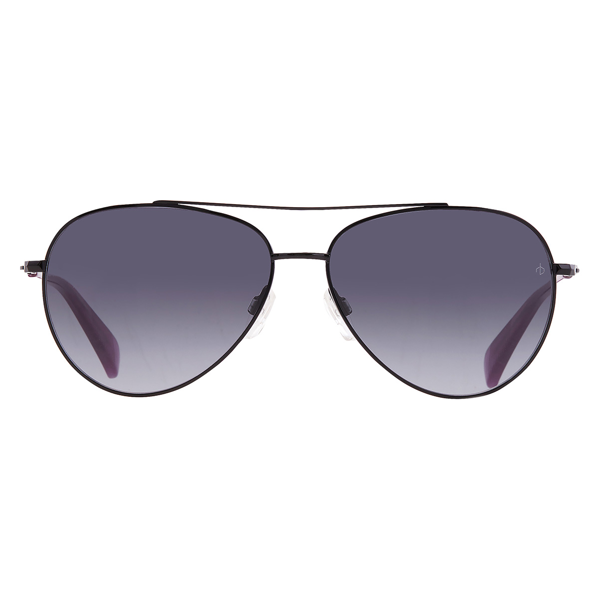 Rag & Bone 58mm Gradient Aviator Sunglasses