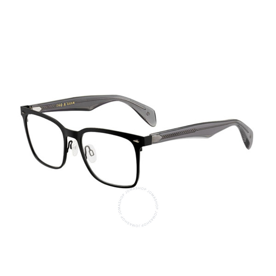 Rag And Bone Rag & Bone Men's Black Square Eyeglass Frames RNB 7002 ...