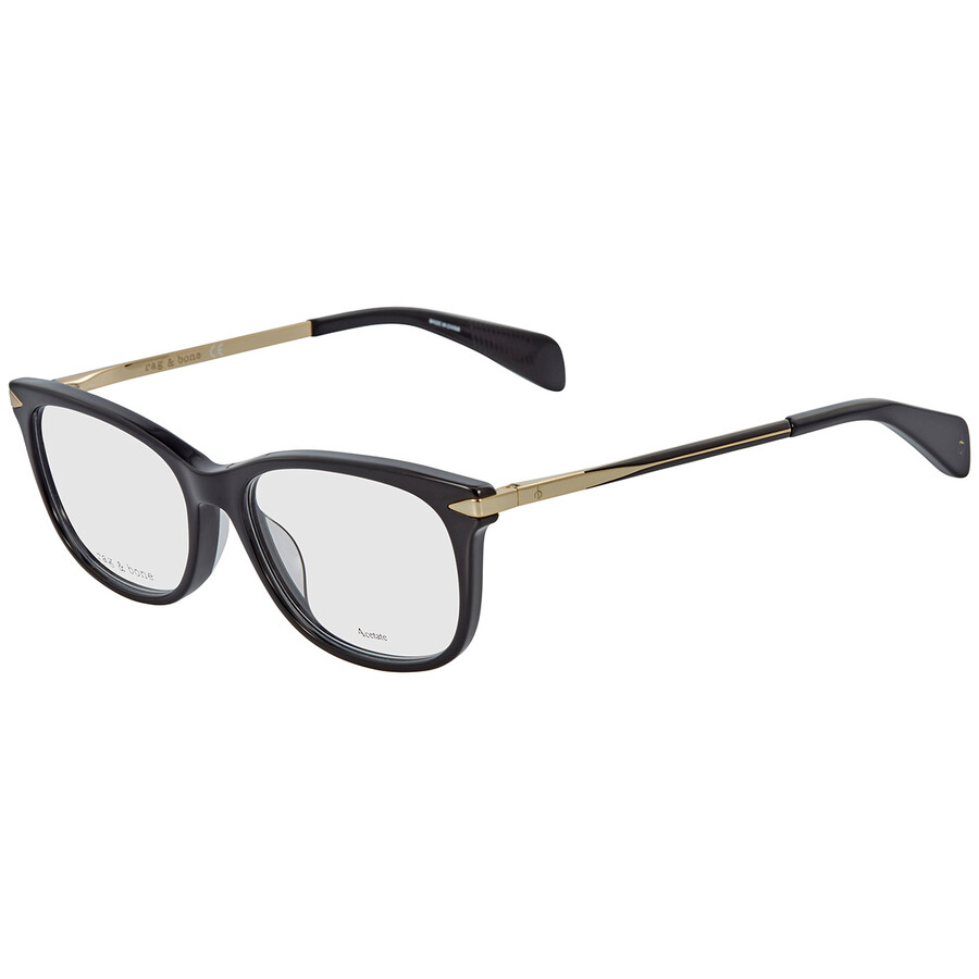 Rag And Bone Rag & Bone Transparent Rectangular Ladies Eyeglasses ...