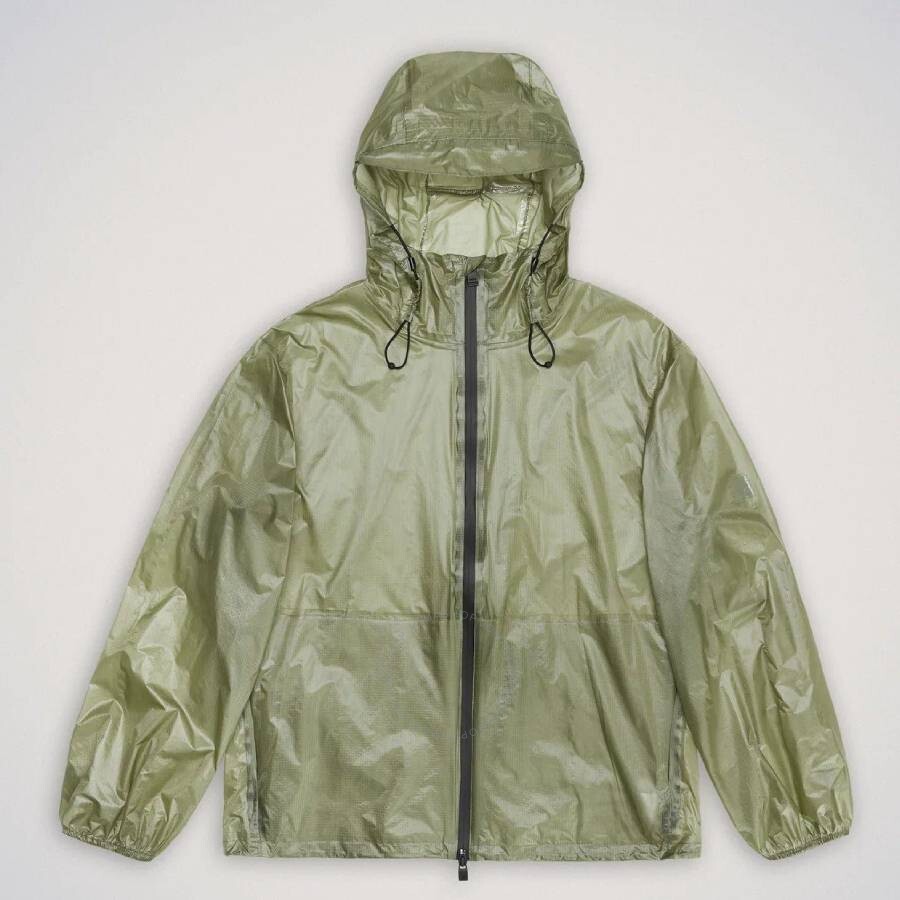 Rains Green Norton Rain Jacket In Green