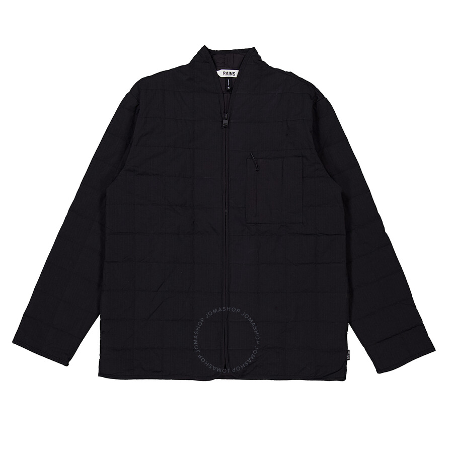 Rains Male Giron Liner Jacket In Black