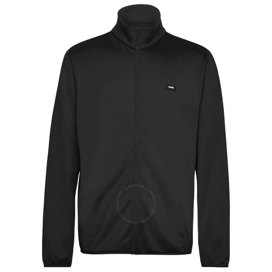 Rains Men's Black Sintra Fleece Jacket In Black