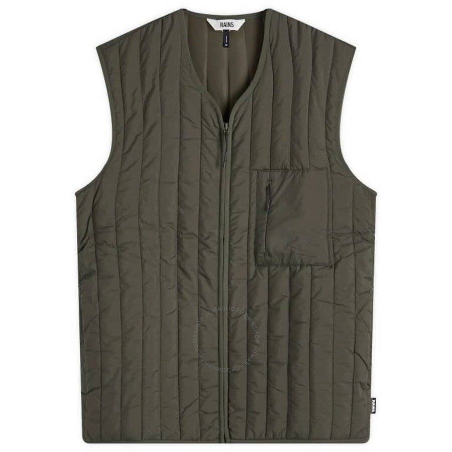Rains Banja Liner Vest In Green
