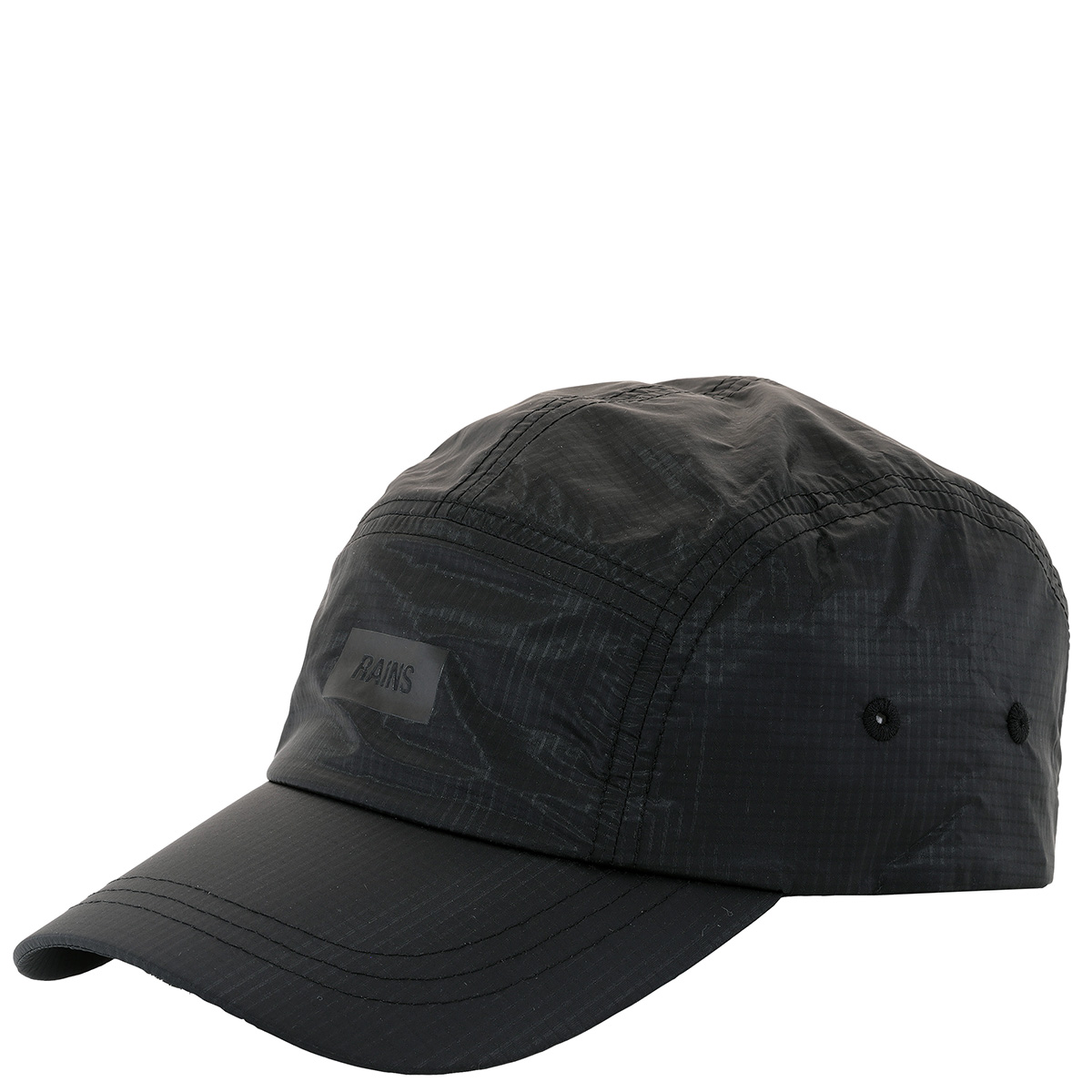 Rains Waterproof Nylon 5 Panel Ripstop Cap, Size One Size 20340-BLACK ...