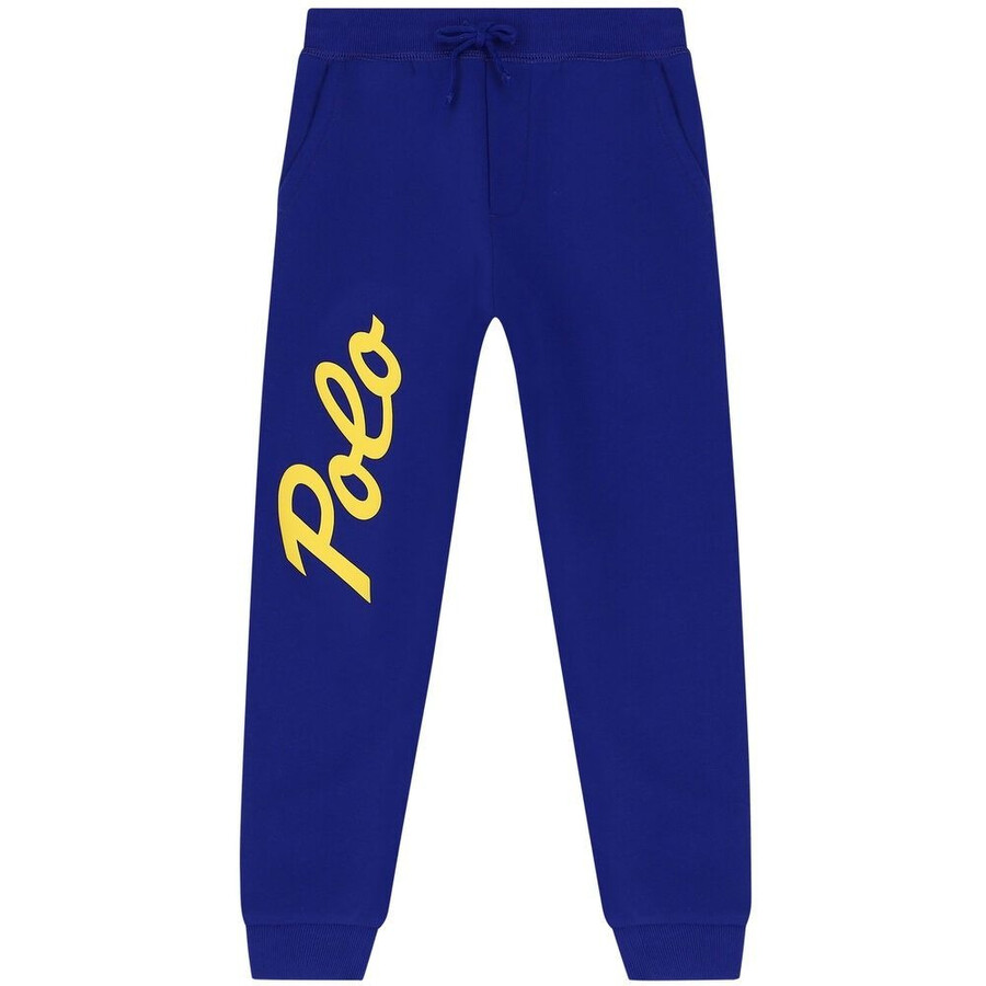 Polo Ralph Lauren Ralph Lauren Kids Polo Pony Track Pants In Blue