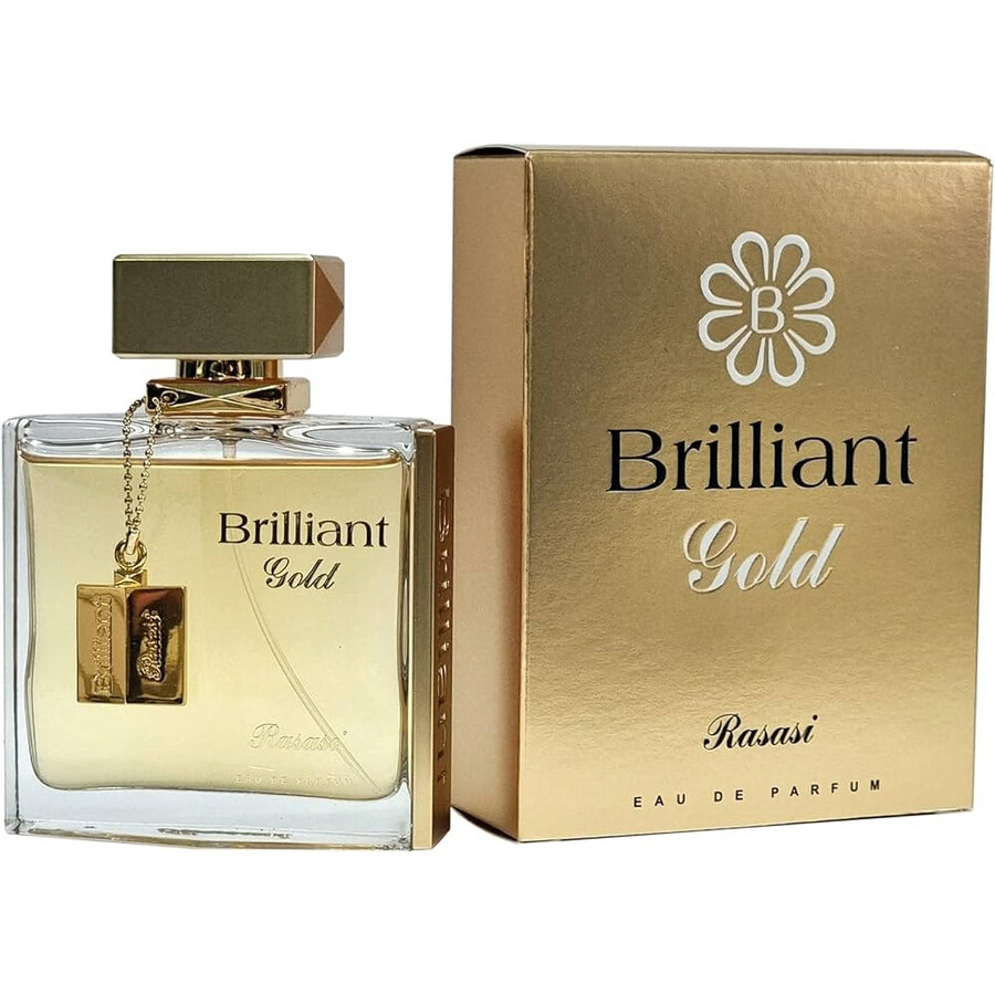 Rasasi Ladies Brilliant Gold Edp Spray 3.4 oz Fragrances 614514447147