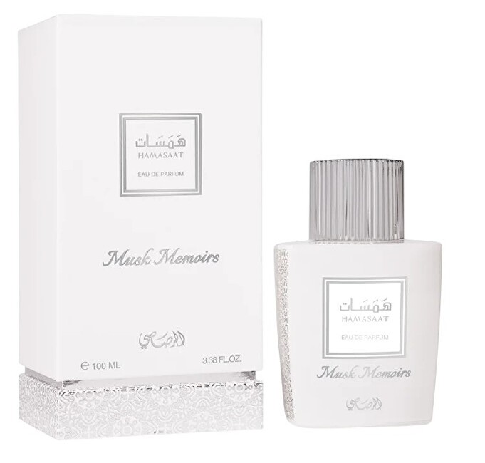 Rasasi Ladies Hamasaat Musk Memoirs Edp Spray 3.4 oz Fragrances 614514555224 In Transparent