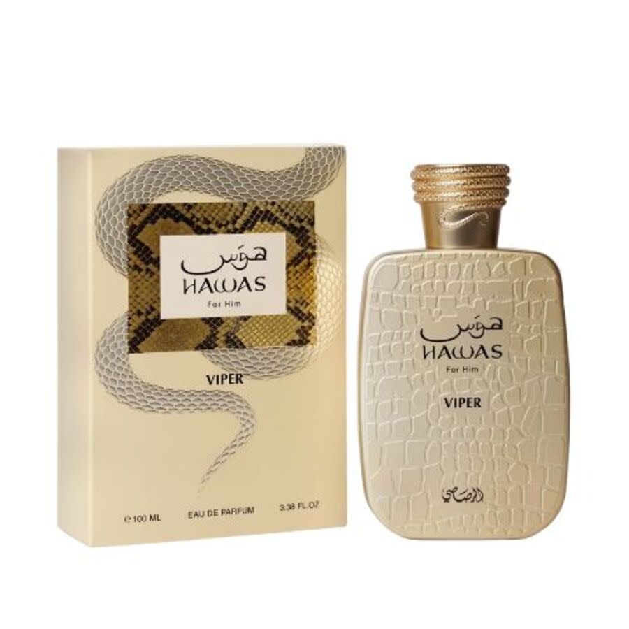 Rasasi Men's Hawas Viper EDP Spray 3.38 oz Fragrances 614514555132
