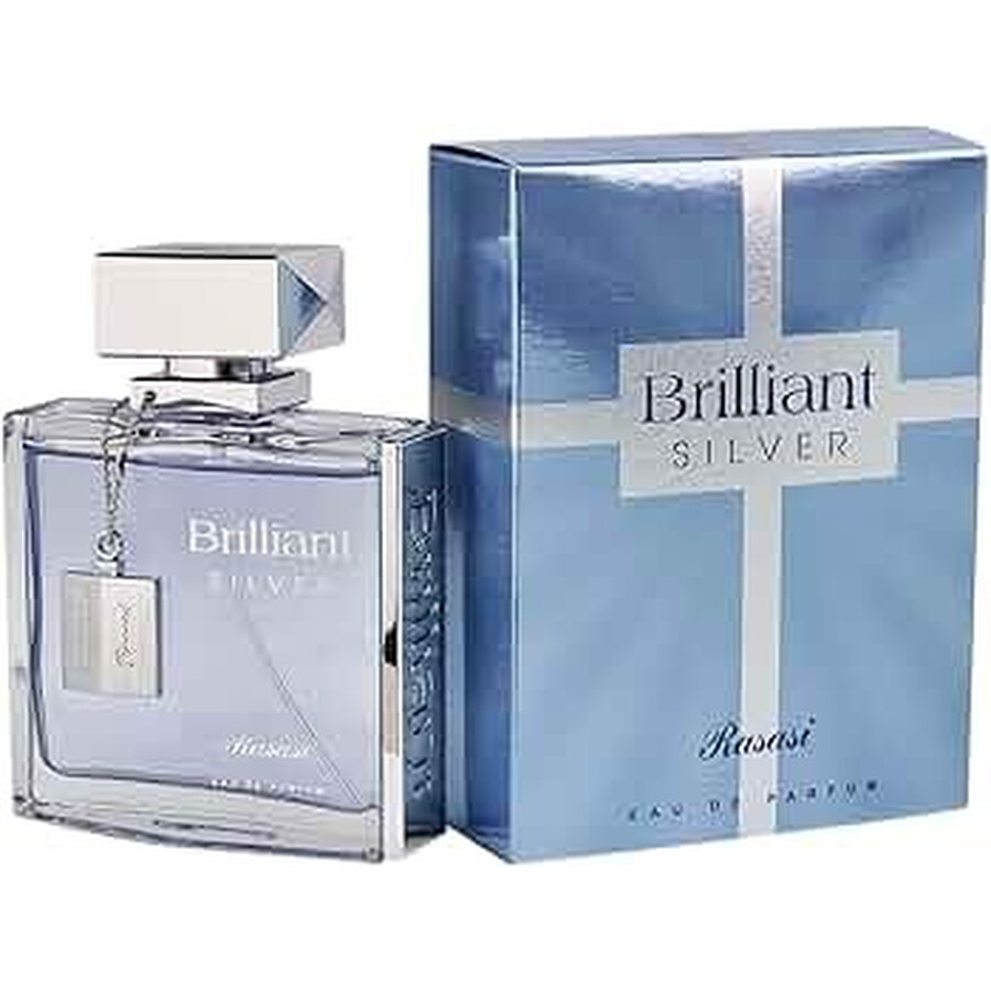 Rasasi Unisex Brilliant Silver Edp Spray 3.4 oz Fragrances 614514447154