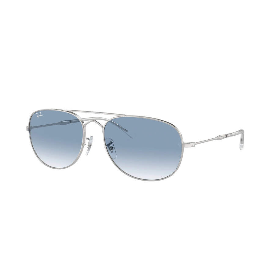 Ray-Ban BAIN BRIDGE Blue Gradient Pilot Unisex Sunglasses RB3735 003/3F ...