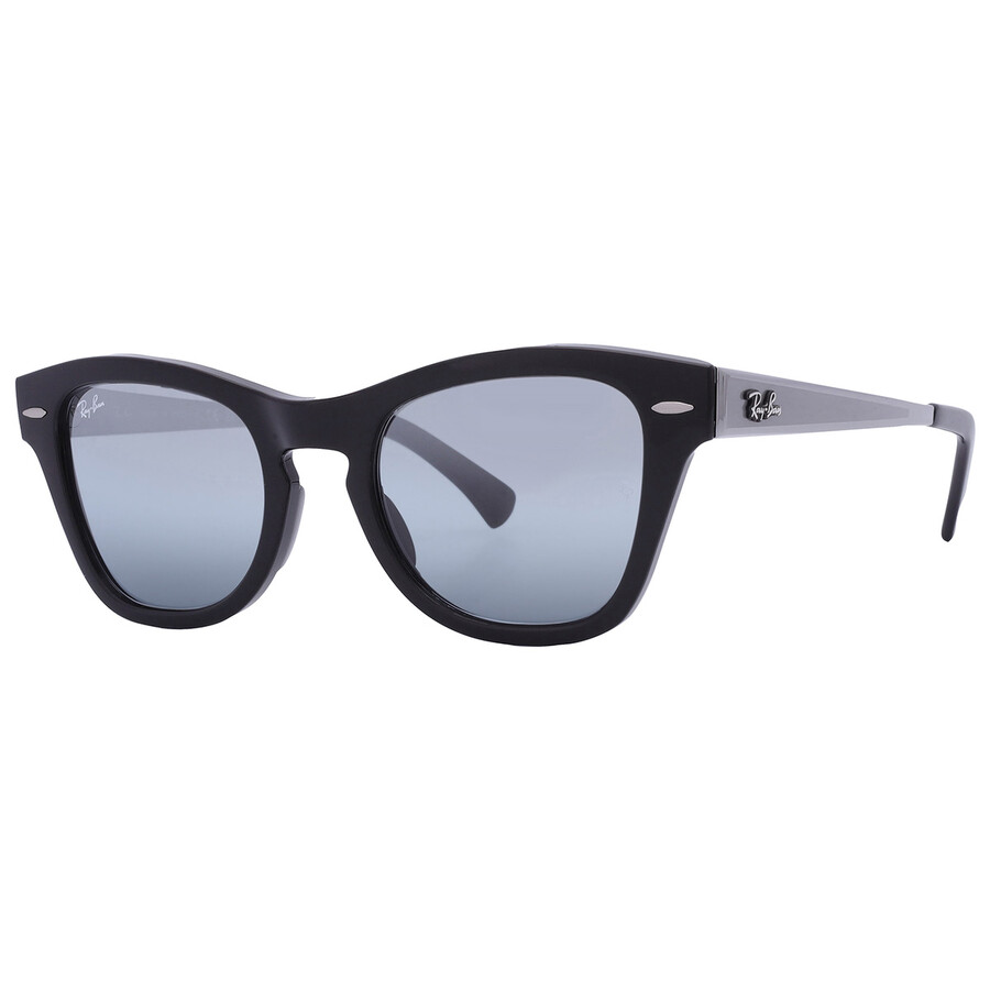Ray Ban Blue Vintage Mirror Square Unisex Sunglasses Rb0707sm 901/g6 50