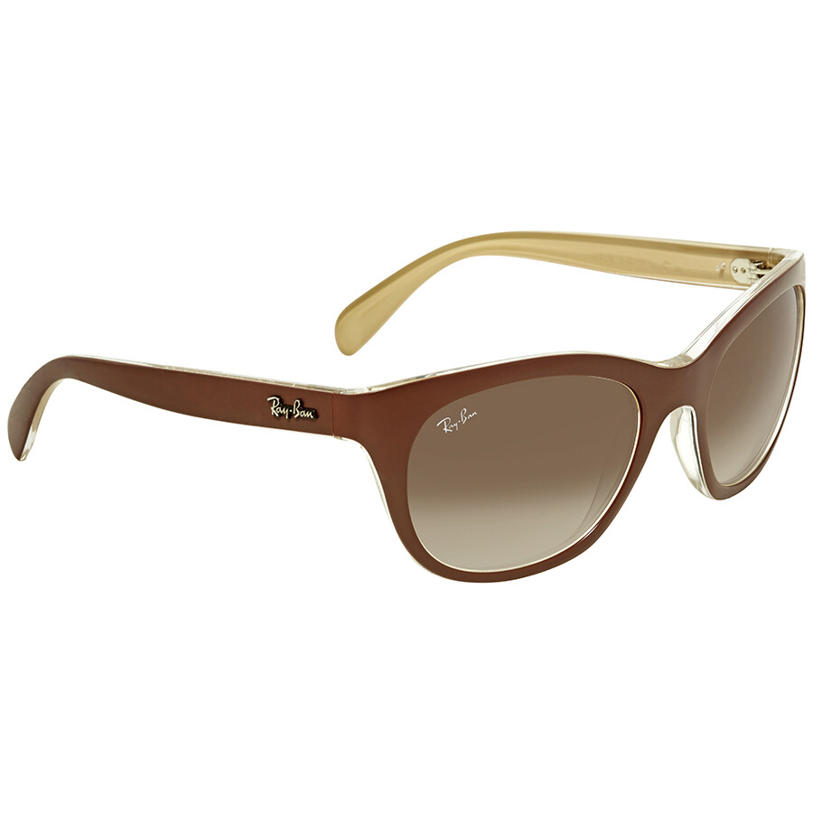 ray ban brown gradient