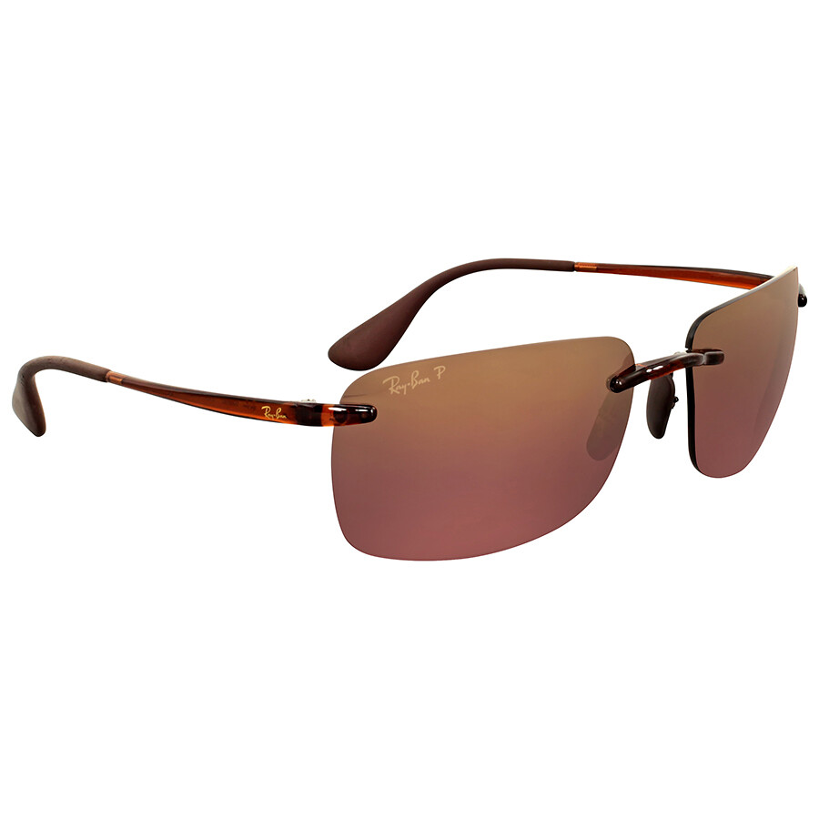 Ray Ban Brown Purple Polarized Sunglasses - Ray-Ban ...