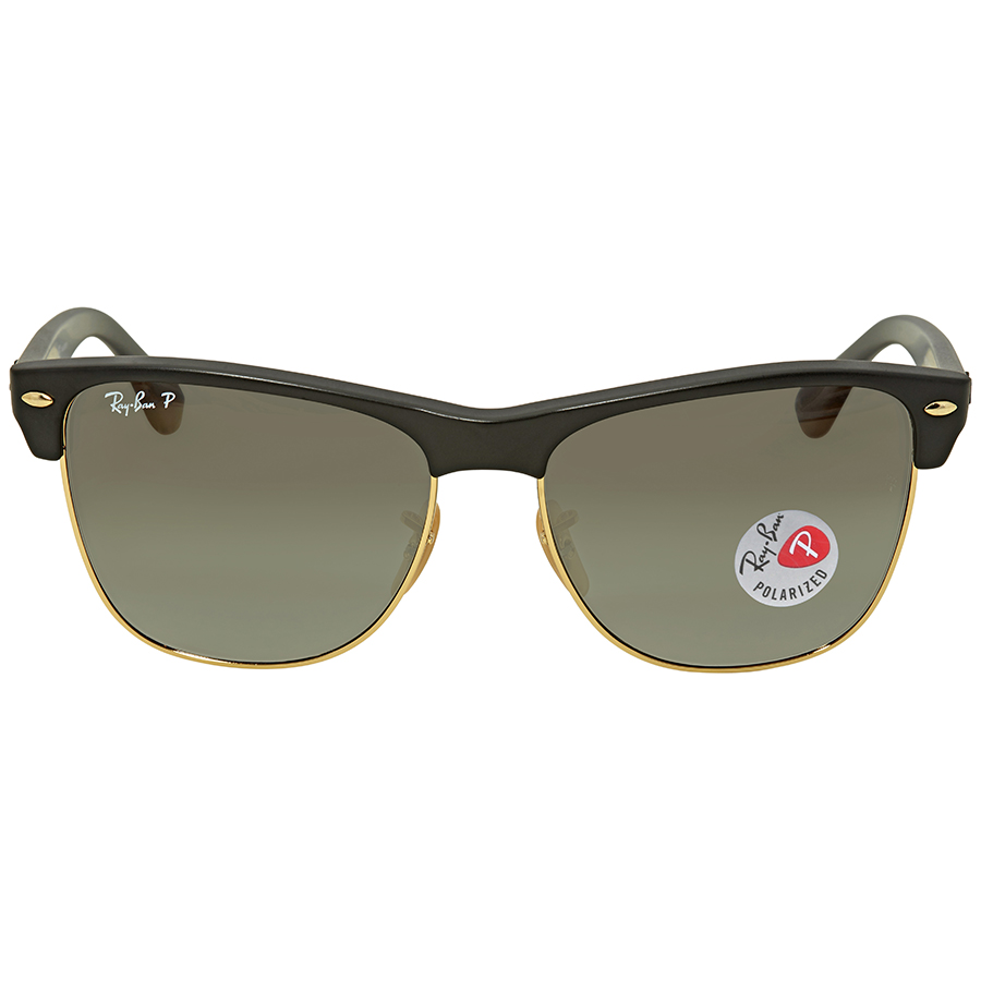Ray-Ban Clubmaster Oversized Polarized Grey Gradient Square Men's