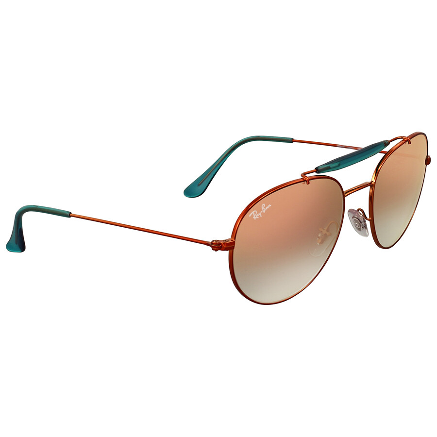 Ray Ban Copper Gradient Flash Sunglasses RayBan Sunglasses