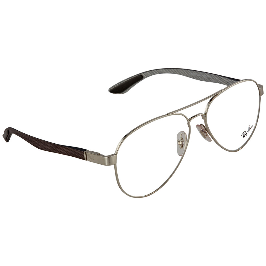 RayBan Demo Aviator Unisex Eyeglasses RX8420 2501 58 8056597123488