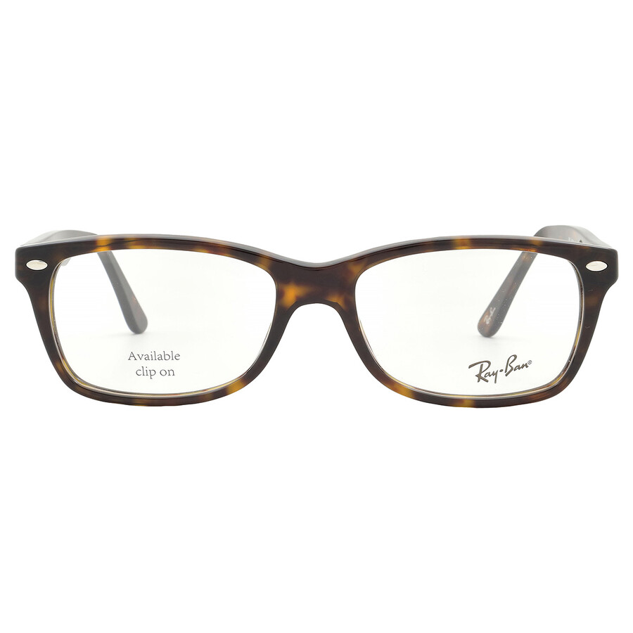 Ray Ban Demo Rectangular Ladies Eyeglasses Rx5228 2012 55