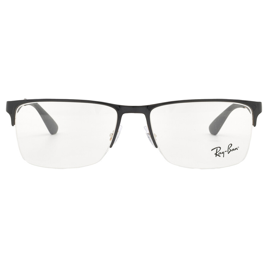 Ray Ban Demo Rectangular Men's Eyeglasses Rx6335 2890 54