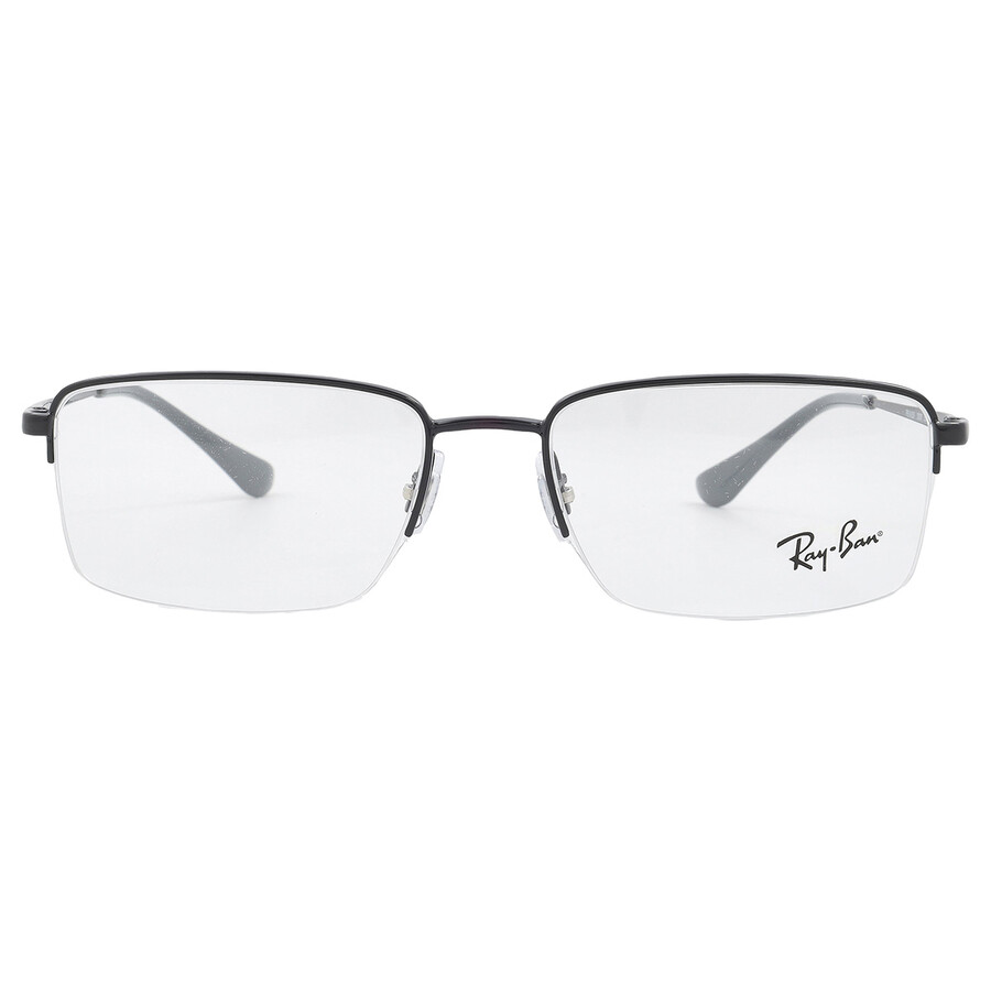 Ray Ban Demo Rectangular Men's Eyeglasses Rx6425i 3008 53