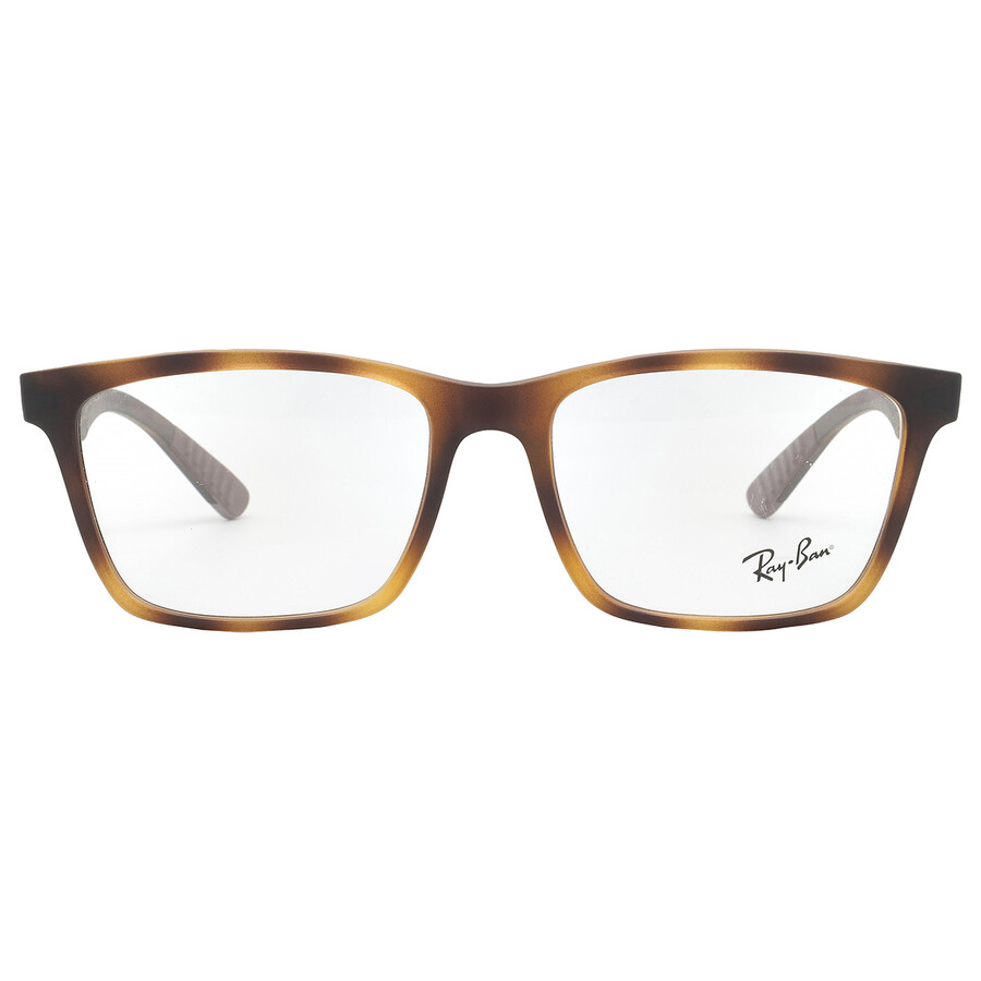 Ray Ban Demo Rectangular Men's Eyeglasses Rx7025 8282 57