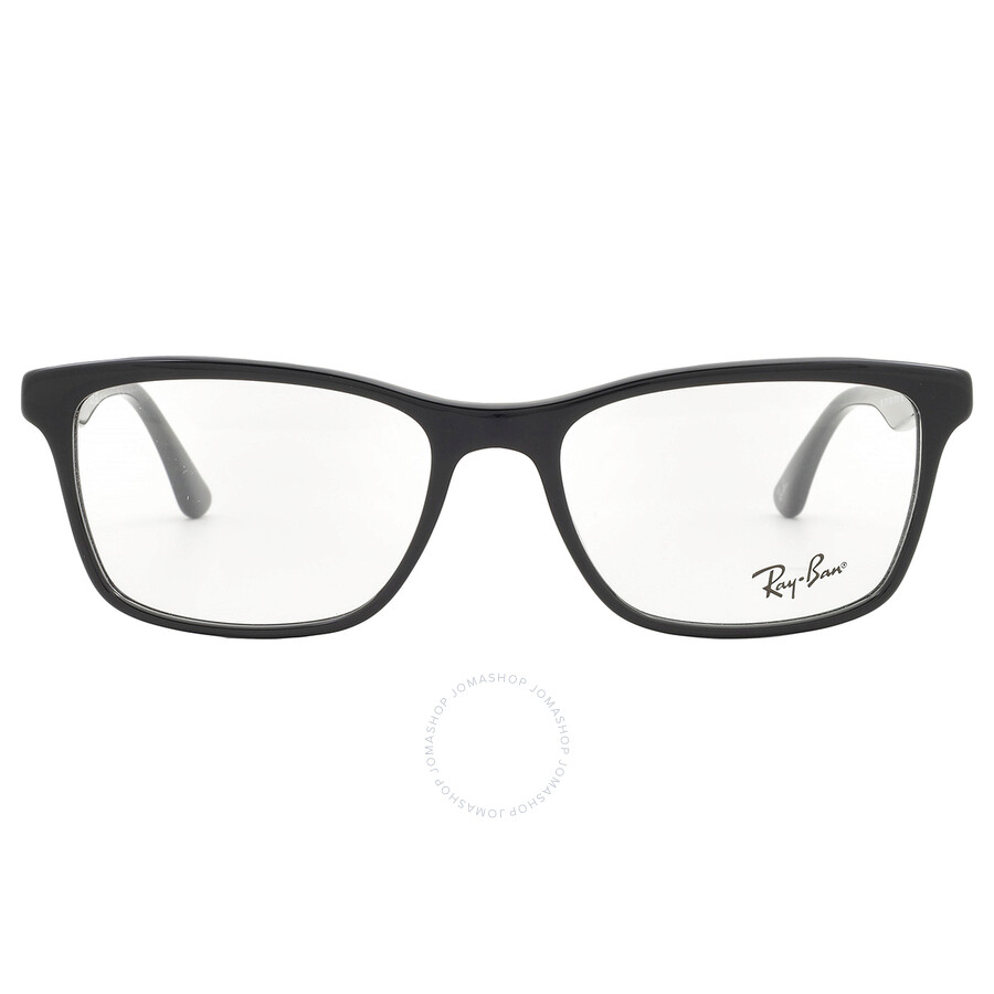 Ray Ban Demo Square Unisex Eyeglasses Rx5279 2000 57