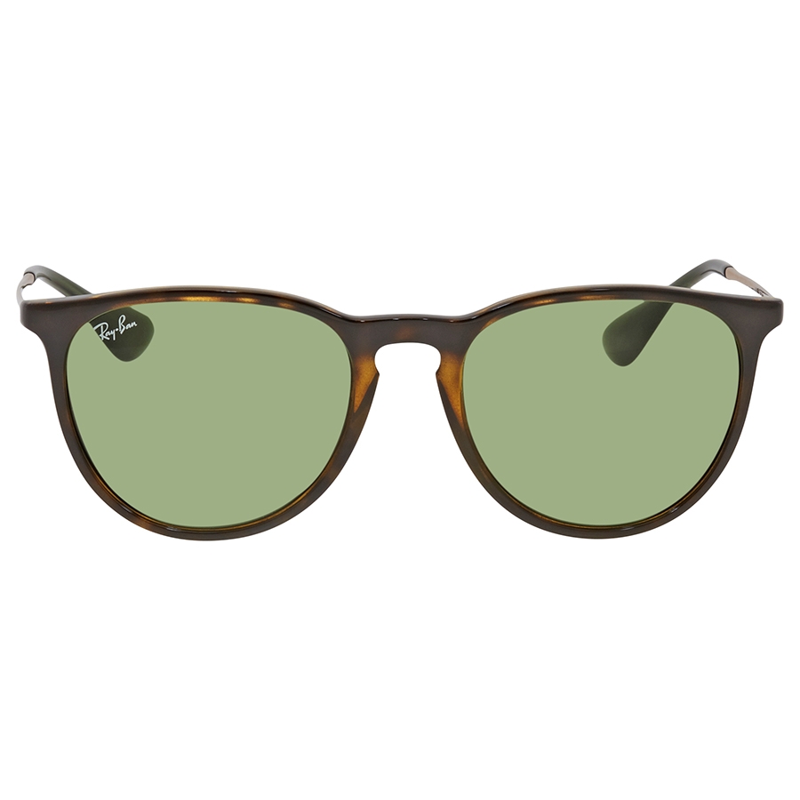 Ray Ban Erika Color Mix Green Classic Geometric Ladies Sunglasses 