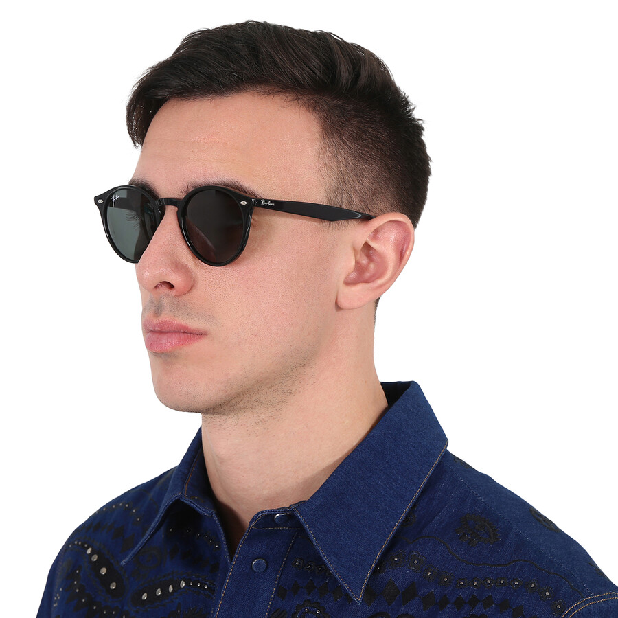 Ray Ban Ray-ban Rb2180 Sunglasses In Black / Green