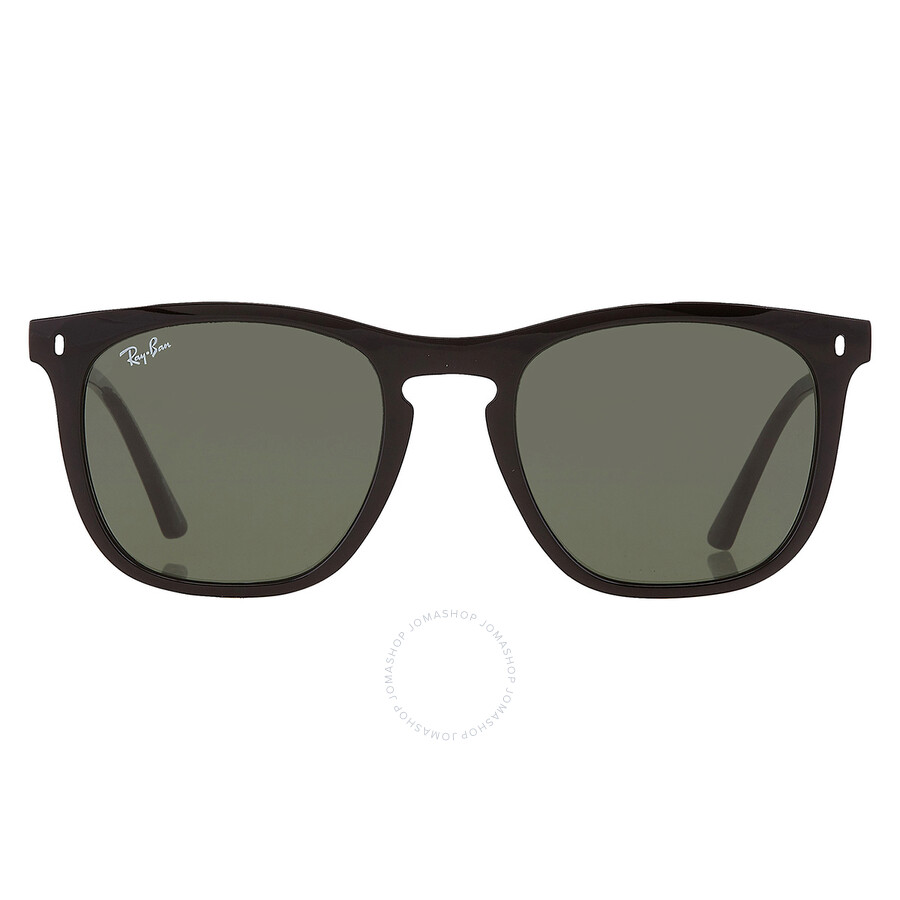 Ray Ban Green Square Unisex Sunglasses Rb2210 901/31 53