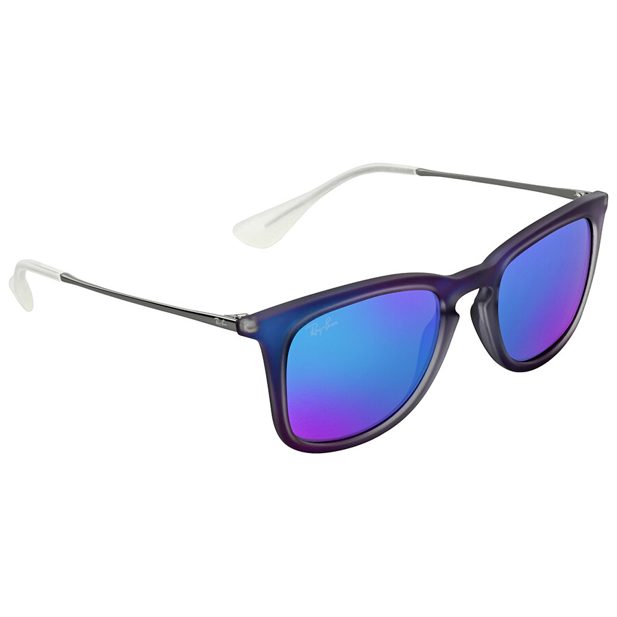 ray ban blue mirror