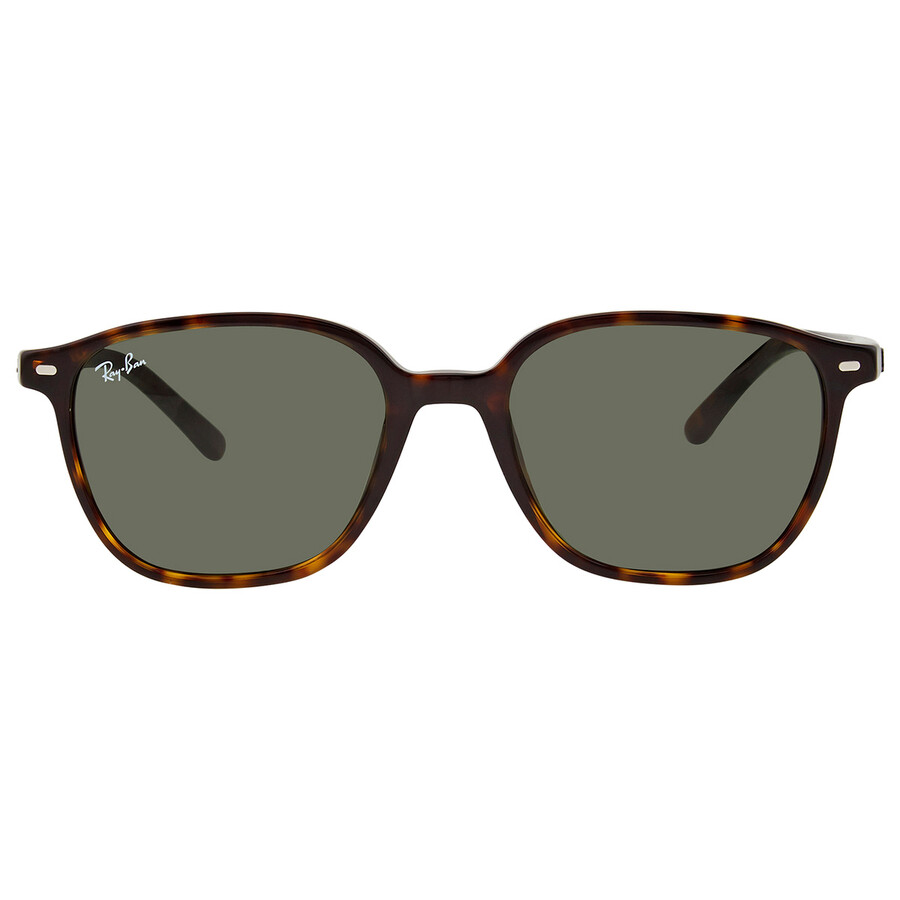 Ray Ban Leonard Green Classic G-15 Square Unisex Sunglasses Rb2193 902/31 51 In Green