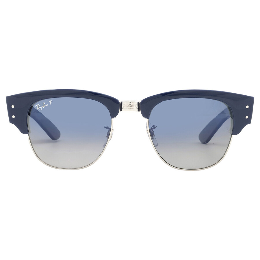 Ray Ban Mega Clubmaster Blue Gradient Square Unisex Sunglasses Rb0316s 136678 53