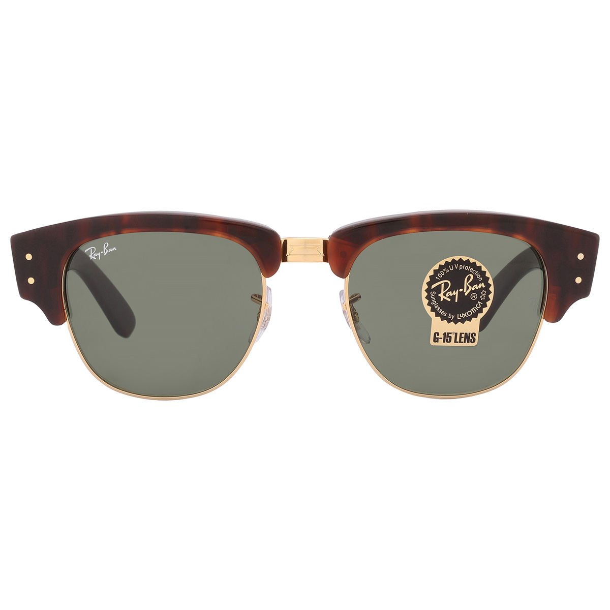 ★RB0316S-99031★MEGA CLUBMASTERメガクラブマスター Ray-Ban Mega Clubmaster Green Square Unisex Sunglasses RB0316S 990