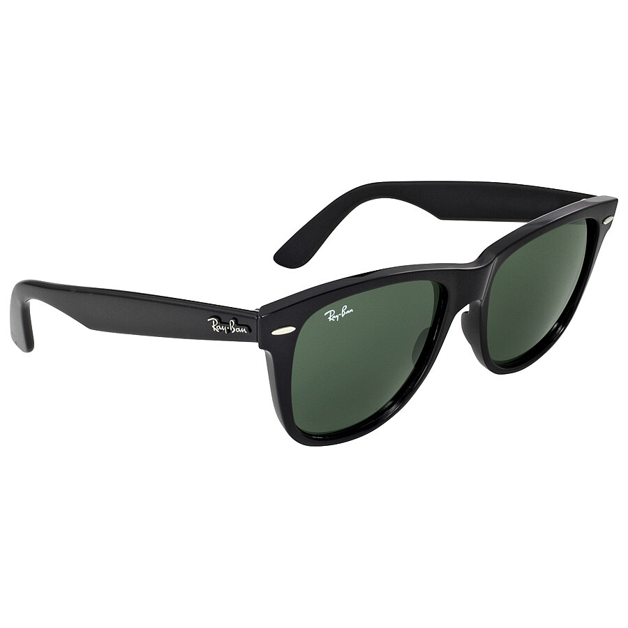 Ray Ban Original Wayfarer Classic Green G-15 Unisex Sunglasses Rb2140 901 54 In Green