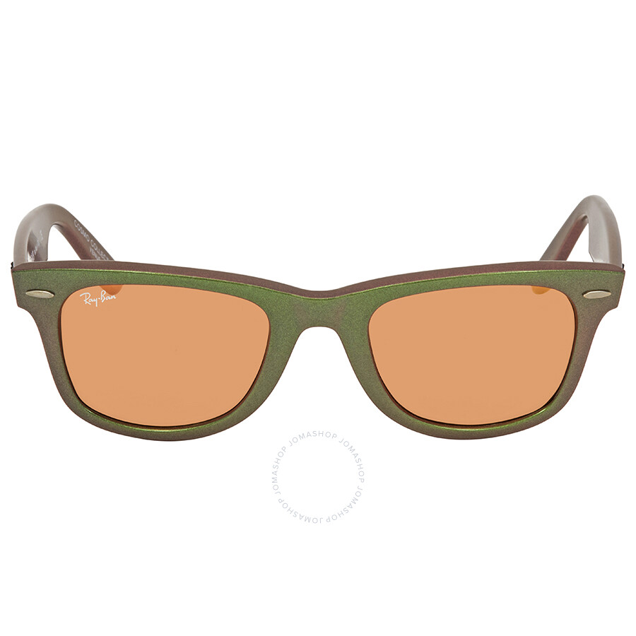 Ray Ban Original Wayfarer Cosmo Brown Plastic Copper Lenses 50mm