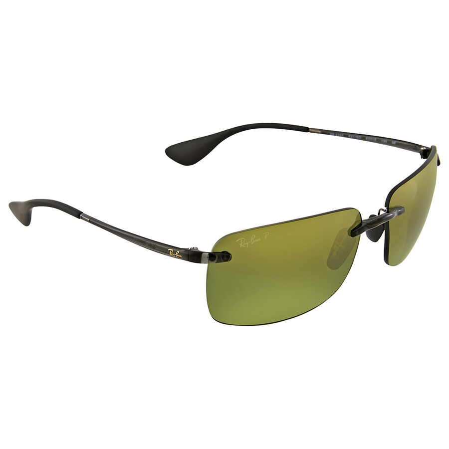 Ray Ban Polarized Green Mirror Sunglasses Sunglasses