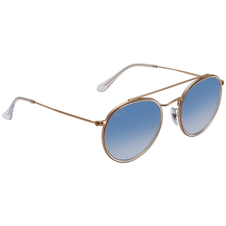 Ray-Ban Round Double Bridge Light Blue Gradient Unisex  display picture 1