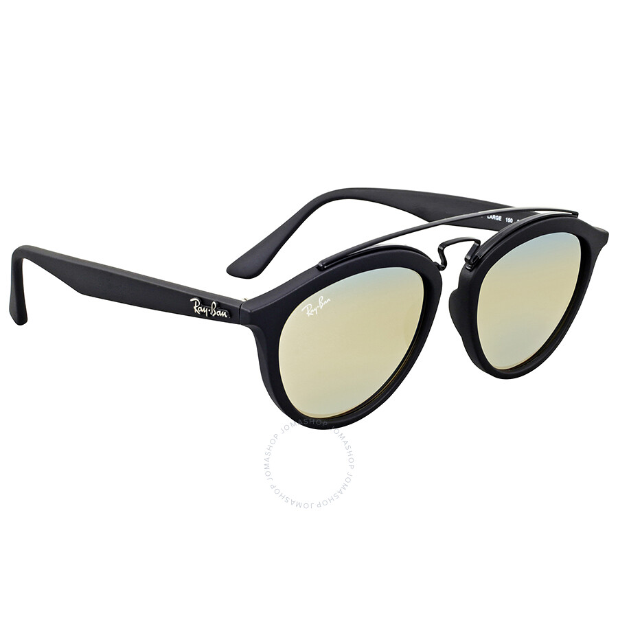 Ray Ban Round Silver Gradient Flash Sunglasses RayBan Sunglasses