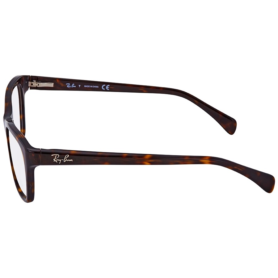 Ray Ban Tortoise Ladies Eyeglasses RX5298201253 Square RayBan